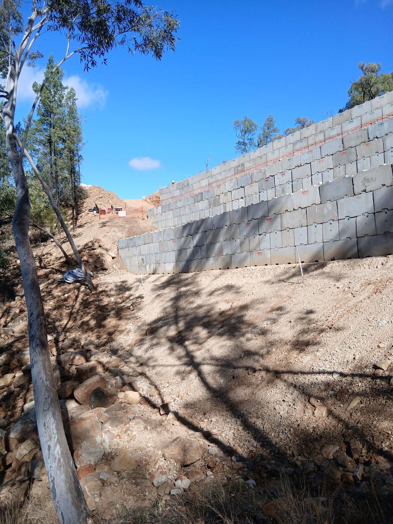 Engineered Retaining System — Shamrock Civil