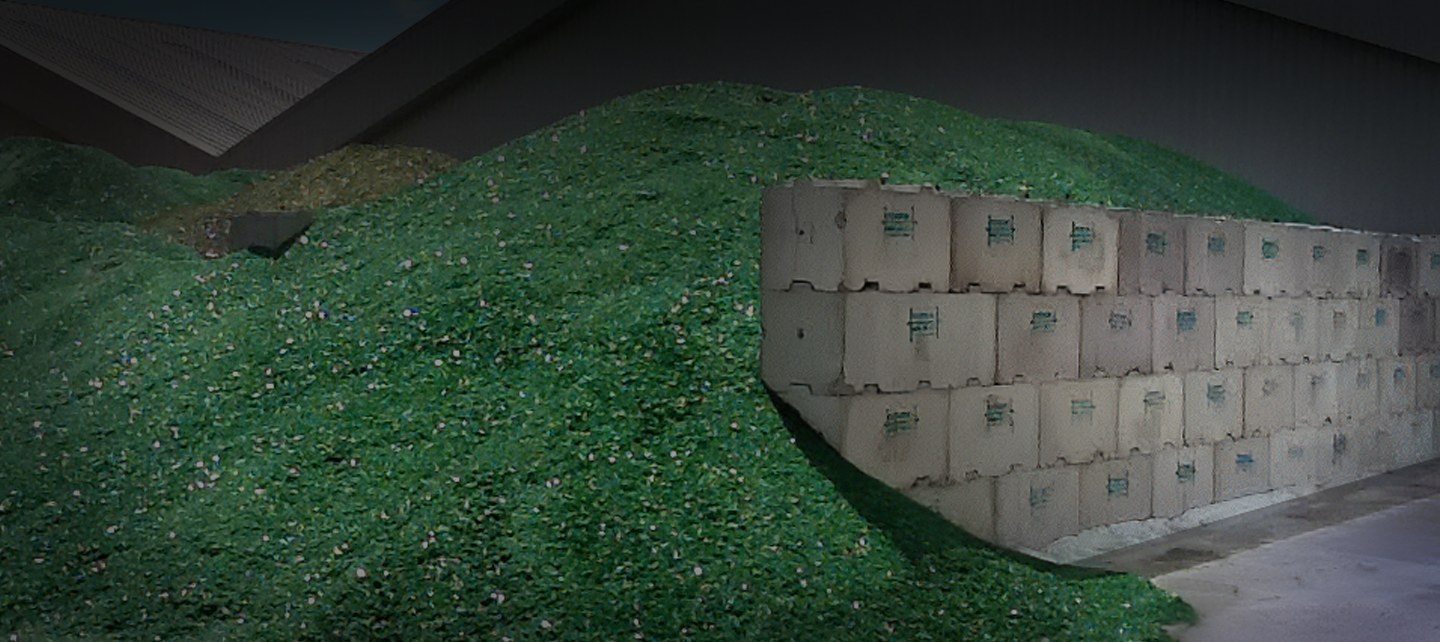 Glass Cullet Storage Bays — Visy Glass