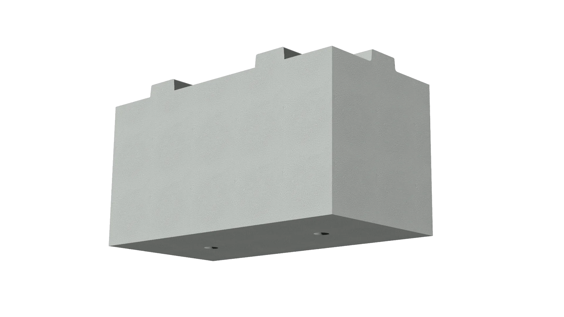 1200 Interbloc Flat Bottom